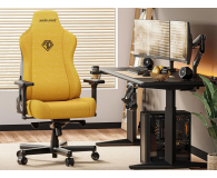 ANDA SEAT Kaiser 3E XL fabric Bright Yellow - 1473962 - zdjęcie 7